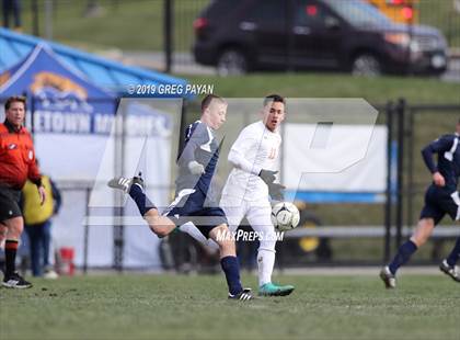 Thumbnail 2 in Marathon vs. Mount Academy  (NYSPHSAA Class D Final) photogallery.