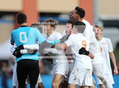 Thumbnail 1 in Marathon vs. Mount Academy  (NYSPHSAA Class D Final) photogallery.