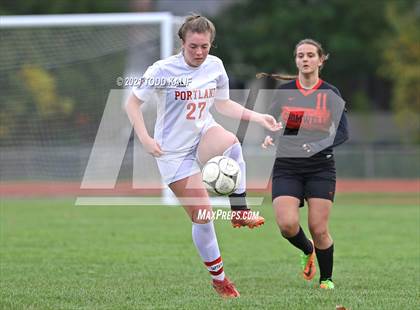 Thumbnail 2 in Portland vs Cromwell (Shoreline Semifinal) photogallery.