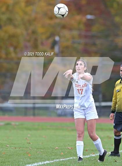 Thumbnail 2 in Portland vs Cromwell (Shoreline Semifinal) photogallery.