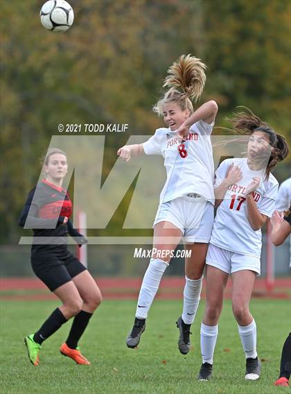 Thumbnail 2 in Portland vs Cromwell (Shoreline Semifinal) photogallery.