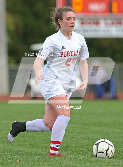 Thumbnail 2 in Portland vs Cromwell (Shoreline Semifinal) photogallery.
