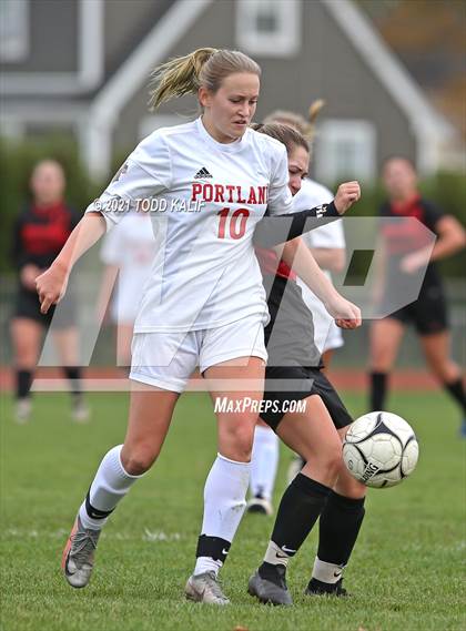 Thumbnail 1 in Portland vs Cromwell (Shoreline Semifinal) photogallery.