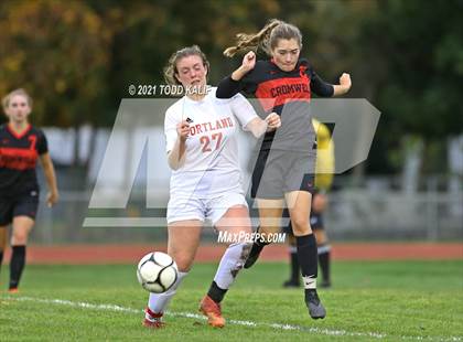 Thumbnail 1 in Portland vs Cromwell (Shoreline Semifinal) photogallery.