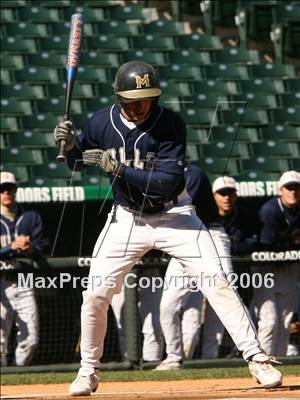 Thumbnail 3 in Mullen vs Regis Jesuit photogallery.