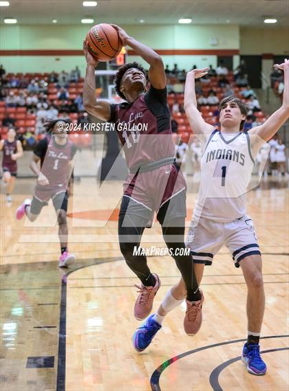 Thumbnail 2 in Lewisville vs. Keller (UIL Basketball 6A Area) photogallery.