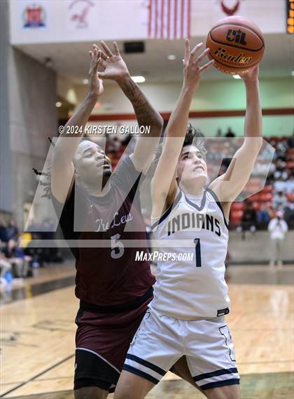 Thumbnail 3 in Lewisville vs. Keller (UIL Basketball 6A Area) photogallery.