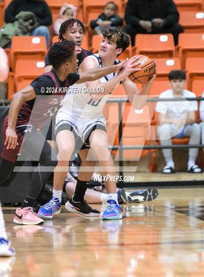 Thumbnail 1 in Lewisville vs. Keller (UIL Basketball 6A Area) photogallery.