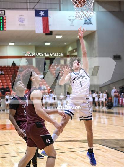 Thumbnail 3 in Lewisville vs. Keller (UIL Basketball 6A Area) photogallery.