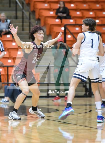 Thumbnail 1 in Lewisville vs. Keller (UIL Basketball 6A Area) photogallery.