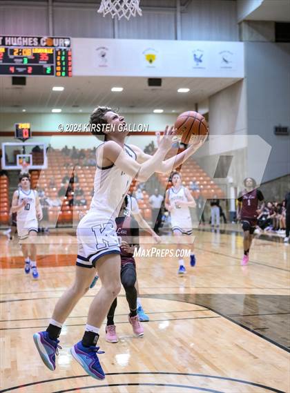 Thumbnail 3 in Lewisville vs. Keller (UIL Basketball 6A Area) photogallery.