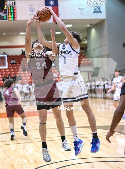Thumbnail 3 in Lewisville vs. Keller (UIL Basketball 6A Area) photogallery.