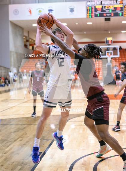 Thumbnail 1 in Lewisville vs. Keller (UIL Basketball 6A Area) photogallery.