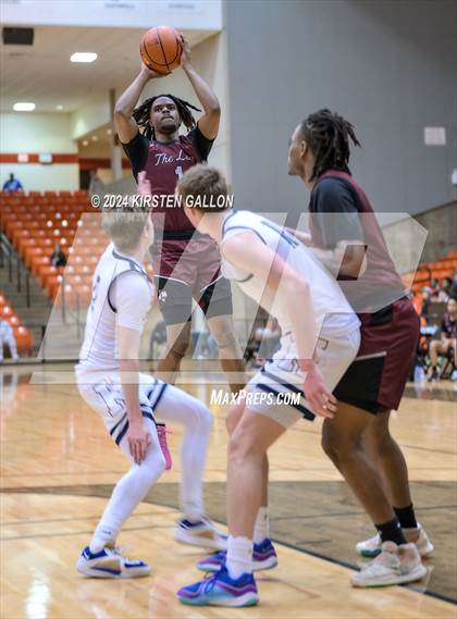 Thumbnail 3 in Lewisville vs. Keller (UIL Basketball 6A Area) photogallery.