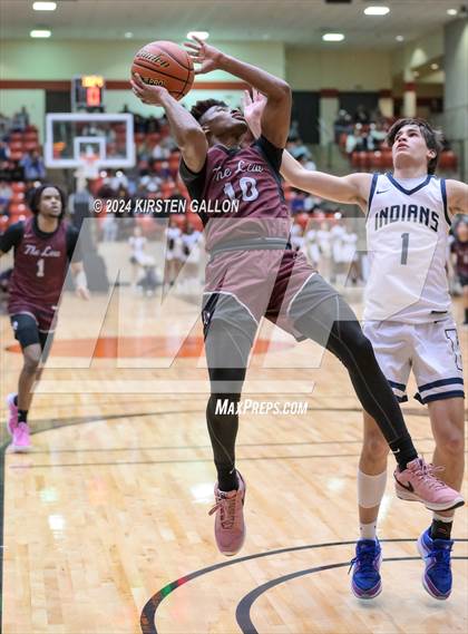 Thumbnail 2 in Lewisville vs. Keller (UIL Basketball 6A Area) photogallery.