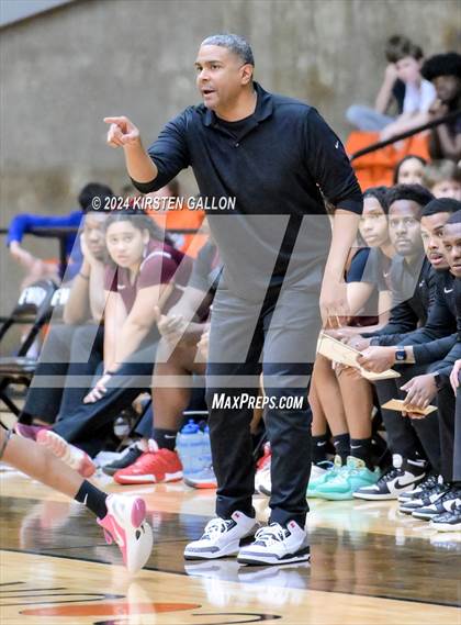 Thumbnail 3 in Lewisville vs. Keller (UIL Basketball 6A Area) photogallery.