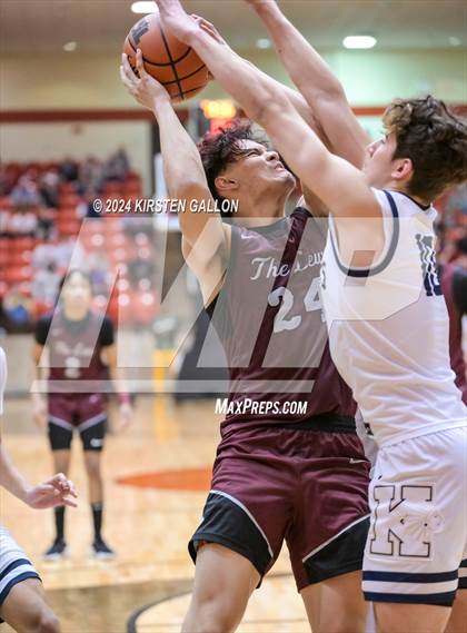 Thumbnail 1 in Lewisville vs. Keller (UIL Basketball 6A Area) photogallery.