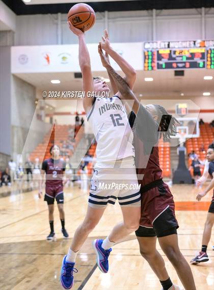 Thumbnail 3 in Lewisville vs. Keller (UIL Basketball 6A Area) photogallery.