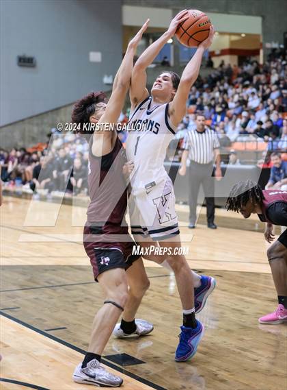 Thumbnail 1 in Lewisville vs. Keller (UIL Basketball 6A Area) photogallery.