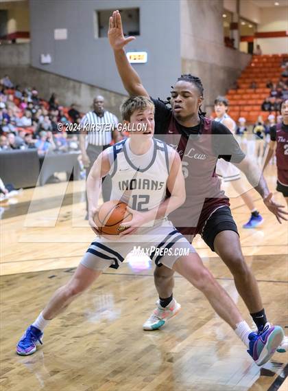 Thumbnail 2 in Lewisville vs. Keller (UIL Basketball 6A Area) photogallery.