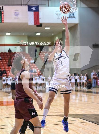 Thumbnail 2 in Lewisville vs. Keller (UIL Basketball 6A Area) photogallery.