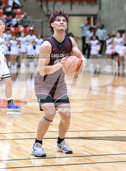 Thumbnail 2 in Lewisville vs. Keller (UIL Basketball 6A Area) photogallery.