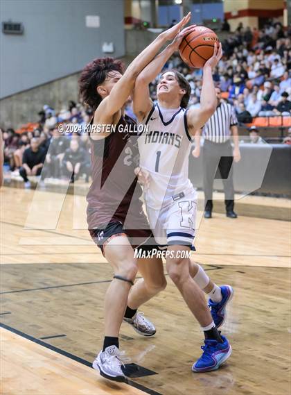 Thumbnail 3 in Lewisville vs. Keller (UIL Basketball 6A Area) photogallery.