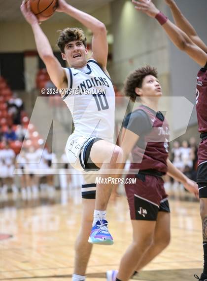 Thumbnail 3 in Lewisville vs. Keller (UIL Basketball 6A Area) photogallery.