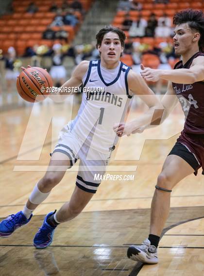 Thumbnail 3 in Lewisville vs. Keller (UIL Basketball 6A Area) photogallery.