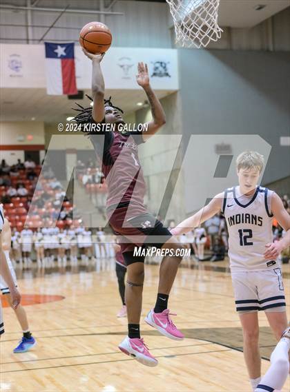 Thumbnail 3 in Lewisville vs. Keller (UIL Basketball 6A Area) photogallery.
