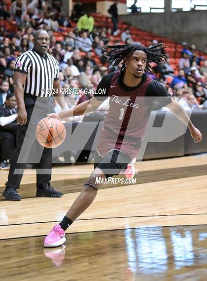 Thumbnail 2 in Lewisville vs. Keller (UIL Basketball 6A Area) photogallery.