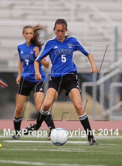 Thumbnail 2 in Amador vs. Capital Christian (CIF SJS D6 Final) photogallery.