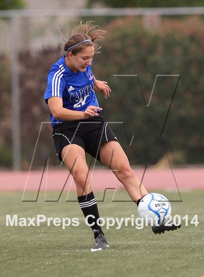 Thumbnail 1 in Amador vs. Capital Christian (CIF SJS D6 Final) photogallery.