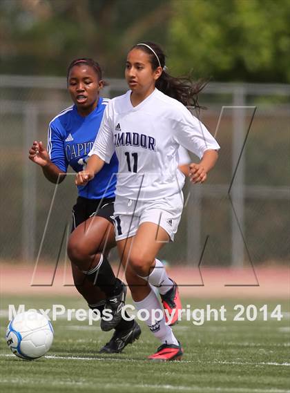 Thumbnail 1 in Amador vs. Capital Christian (CIF SJS D6 Final) photogallery.