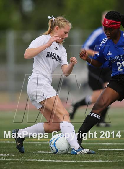 Thumbnail 3 in Amador vs. Capital Christian (CIF SJS D6 Final) photogallery.