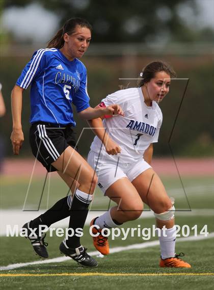 Thumbnail 1 in Amador vs. Capital Christian (CIF SJS D6 Final) photogallery.