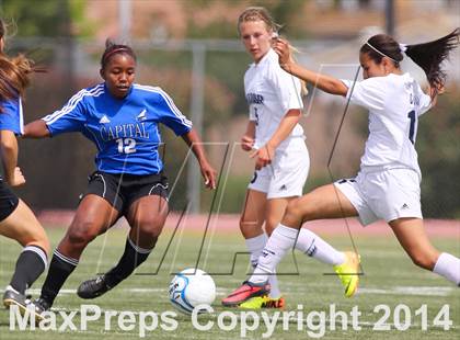 Thumbnail 2 in Amador vs. Capital Christian (CIF SJS D6 Final) photogallery.