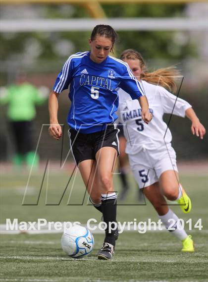 Thumbnail 3 in Amador vs. Capital Christian (CIF SJS D6 Final) photogallery.