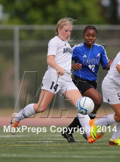 Thumbnail 2 in Amador vs. Capital Christian (CIF SJS D6 Final) photogallery.