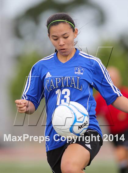 Thumbnail 3 in Amador vs. Capital Christian (CIF SJS D6 Final) photogallery.