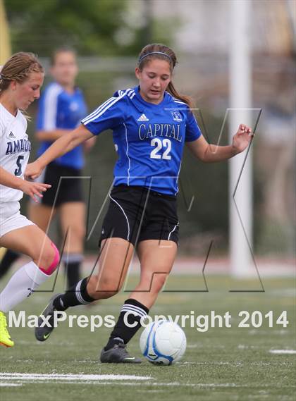 Thumbnail 2 in Amador vs. Capital Christian (CIF SJS D6 Final) photogallery.