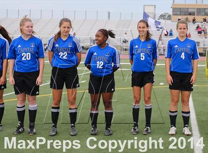 Thumbnail 3 in Amador vs. Capital Christian (CIF SJS D6 Final) photogallery.