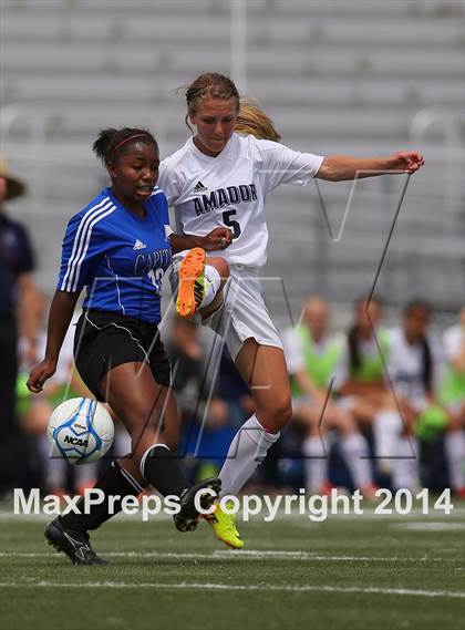 Thumbnail 1 in Amador vs. Capital Christian (CIF SJS D6 Final) photogallery.