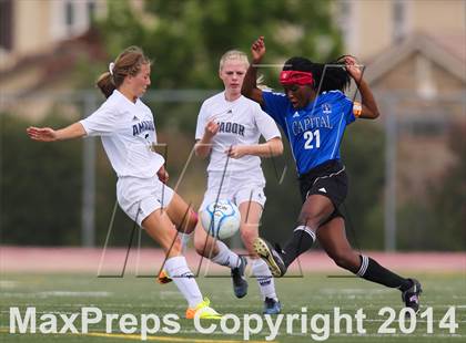 Thumbnail 1 in Amador vs. Capital Christian (CIF SJS D6 Final) photogallery.