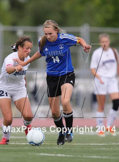 Thumbnail 3 in Amador vs. Capital Christian (CIF SJS D6 Final) photogallery.