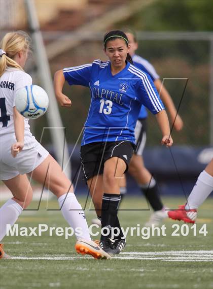 Thumbnail 1 in Amador vs. Capital Christian (CIF SJS D6 Final) photogallery.