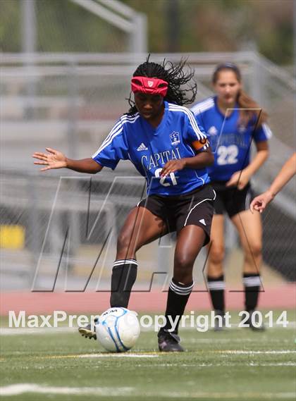 Thumbnail 3 in Amador vs. Capital Christian (CIF SJS D6 Final) photogallery.