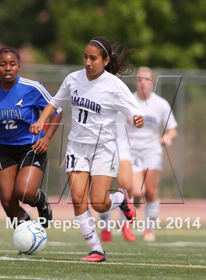 Thumbnail 3 in Amador vs. Capital Christian (CIF SJS D6 Final) photogallery.