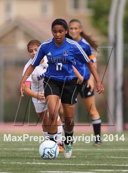 Thumbnail 3 in Amador vs. Capital Christian (CIF SJS D6 Final) photogallery.