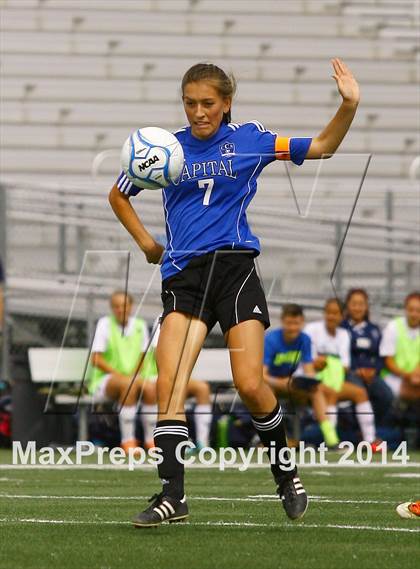 Thumbnail 3 in Amador vs. Capital Christian (CIF SJS D6 Final) photogallery.